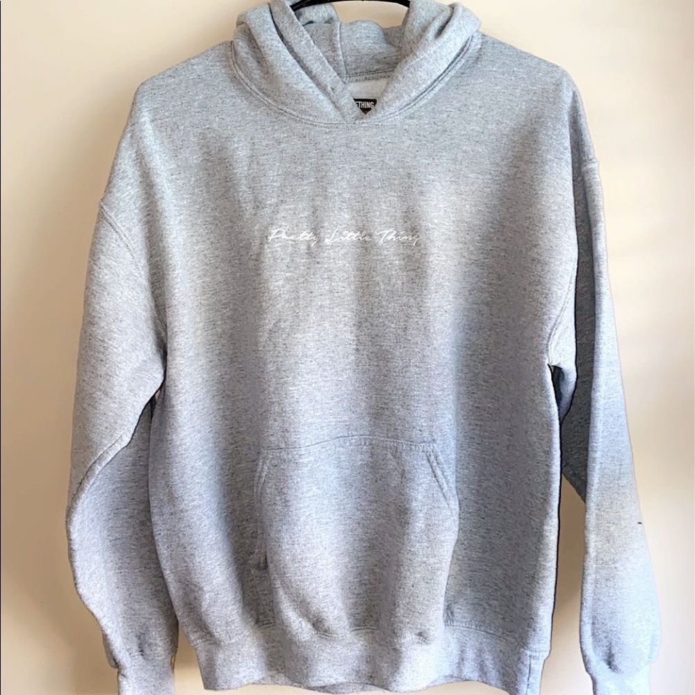 Pretty Little Thing Grey Hoodie